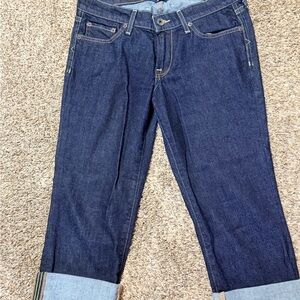 Lucky Brand Dark Blue Ankle Jeans
